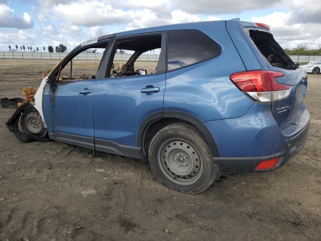 SUBARU FORESTER 2022 blue  gas JF2SKAAC5NH481293 photo #3