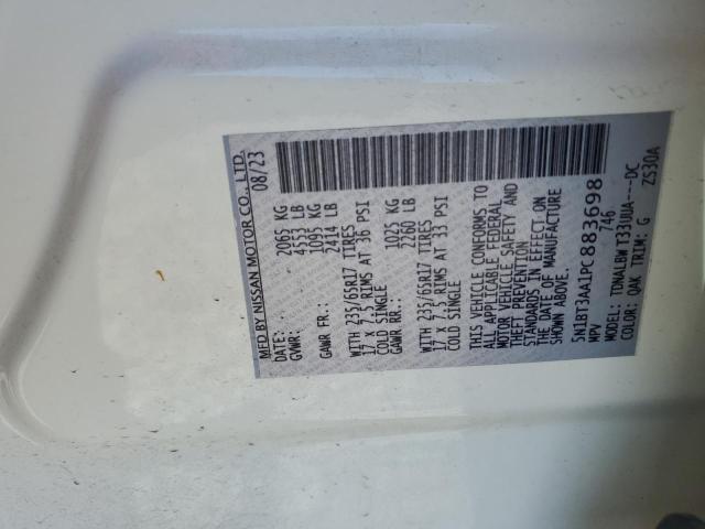 2023 NISSAN ROGUE S - 5N1BT3AA1PC883698