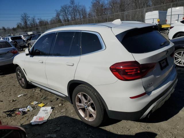 BMW X3 XDRIVE3 2021 white  gas 5UXTY5C09M9E20423 photo #3