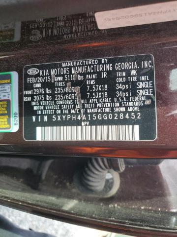 2016 KIA SORENTO EX - 5XYPH4A15GG028452