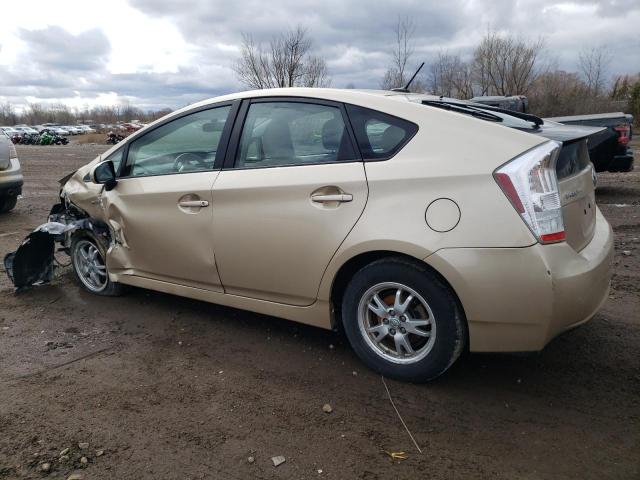TOYOTA PRIUS 2010 gold  hybrid engine JTDKN3DU2A1015913 photo #3