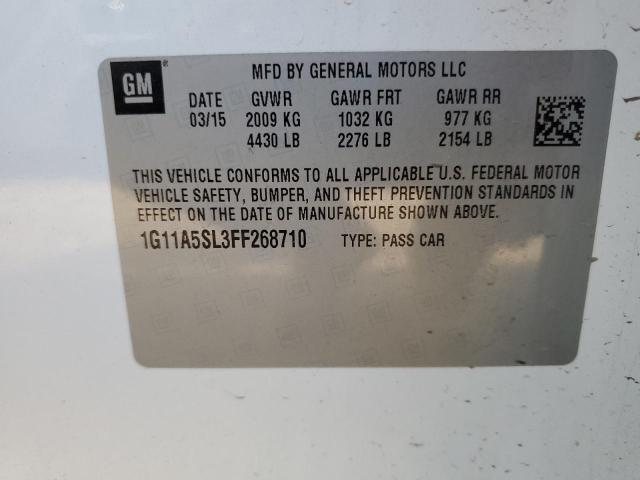 2015 CHEVROLET MALIBU LS - 1G11A5SL3FF268710