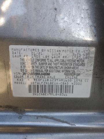 2021 NISSAN VERSA SV - 3N1CN8EV9ML848066