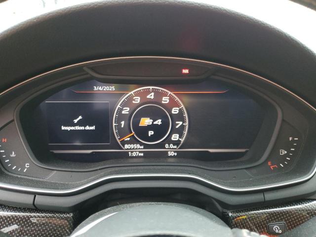 2018 AUDI S4 PRESTIG WAUC4AF48JA094753