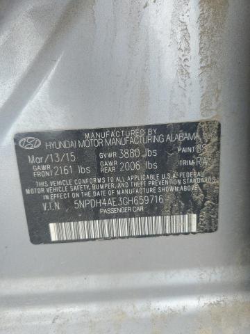 2016 HYUNDAI ELANTRA SE - 5NPDH4AE3GH659716