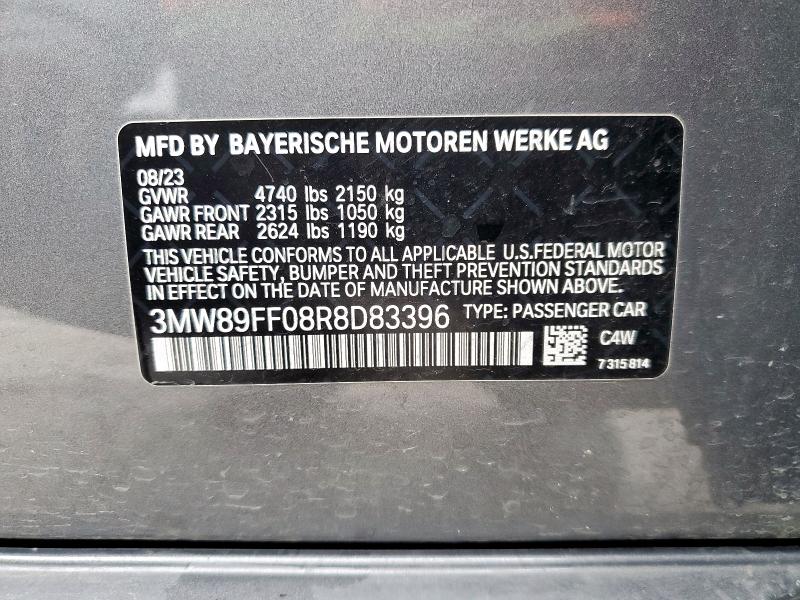 2024 BMW 330XI - 3MW89FF08R8D83396