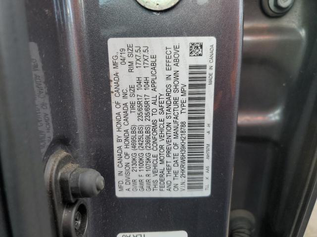 2019 HONDA CR-V LX - 2HKRW6H39KH218788