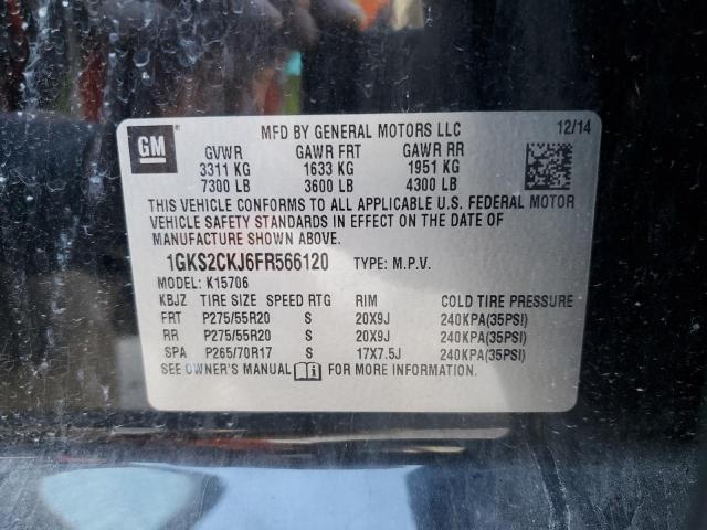 2015 GMC YUKON DENA 1GKS2CKJ6FR566120