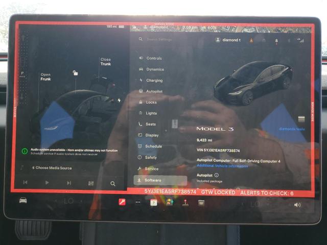2024 TESLA MODEL 3 - 5YJ3E1EA5RF738574