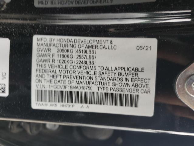 2021 HONDA ACCORD HYB 1HGCV3F18MA018750