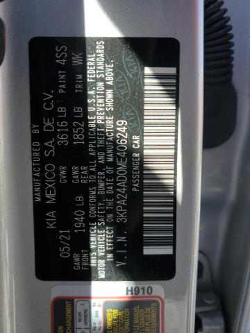 2021 KIA RIO LX 3KPA24AD0ME406249