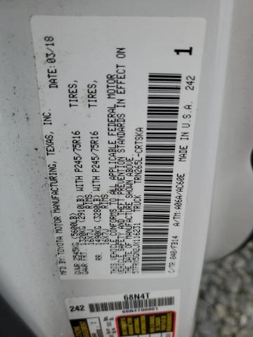 2018 TOYOTA TACOMA ACC - 5TFRX5GN2JX116231