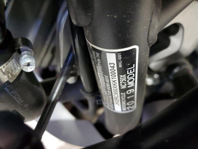 2019 HONDA NC750 X JH2RC900XKK100043