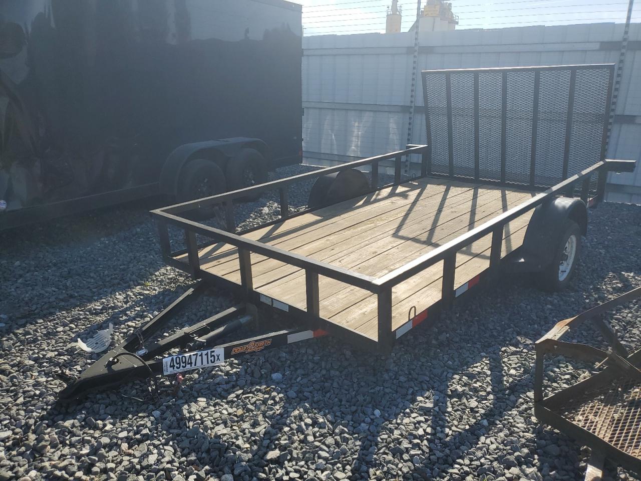 Lot #3305404318 2019 DOWN2EARTH TRAILER