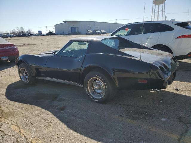 CHEVROLET CORVETTE 1976 black   1Z37L6S431663 photo #3