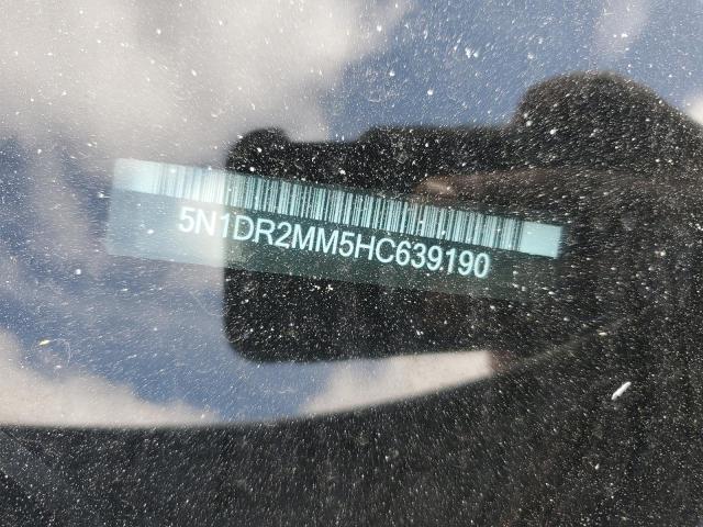 2017 NISSAN PATHFINDER - 5N1DR2MM5HC639190