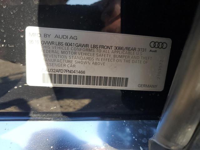 2015 AUDI A8 L QUATT WAU32AFD7FN041466