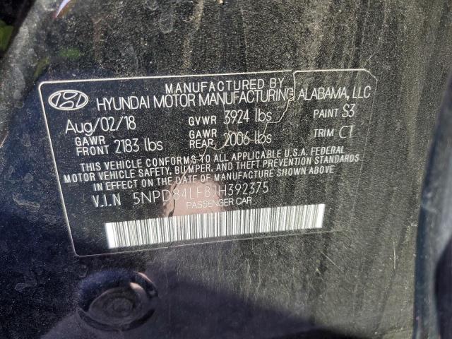 2018 HYUNDAI ELANTRA SE - 5NPD84LF8JH392375