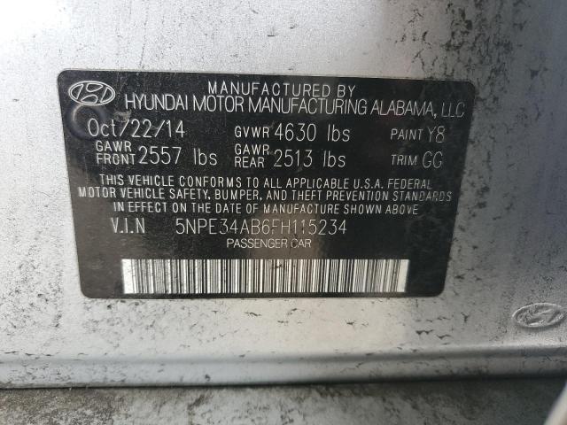 2015 HYUNDAI SONATA SPO - 5NPE34AB6FH115234