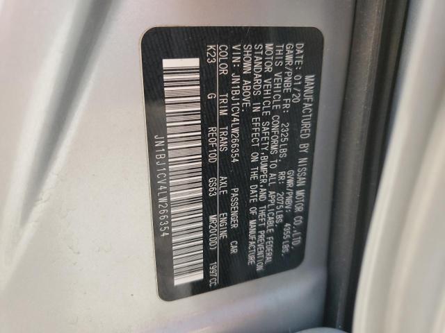 JN1BJ1CV4LW266354 2020 NISSAN ROGUE
