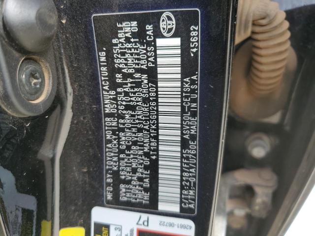 2016 TOYOTA CAMRY LE - 4T1BF1FK5GU261807