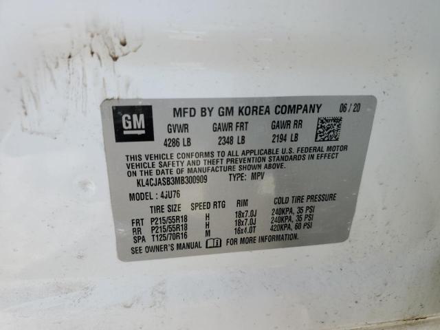 2021 BUICK ENCORE PRE - KL4CJASB3MB300909