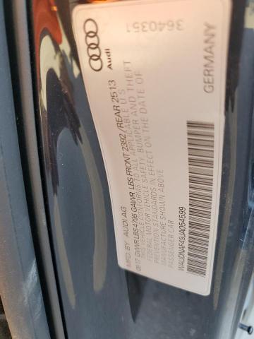 2018 AUDI A4 PREMIUM - WAUDNAF49JA054599