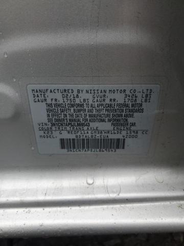 2018 NISSAN VERSA S - 3N1CN7AP5JL869543