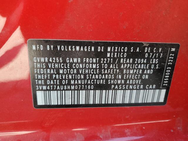 2017 VOLKSWAGEN GOLF GTI 3VW4T7AU8HM077160