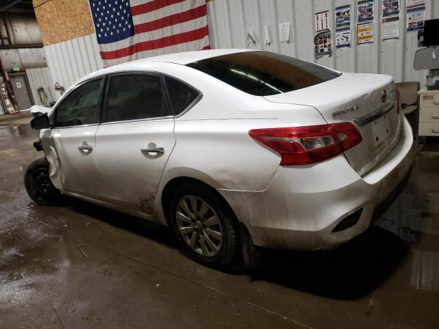 NISSAN SENTRA S 2018 white  gas 3N1AB7AP8JY343412 photo #3