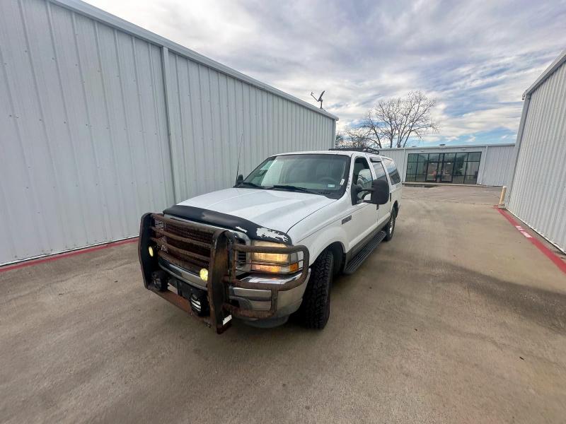 FORD EXCURSION 2003 white 4dr spor gas 1FMNU40L93EC70603 photo #3