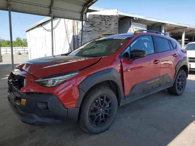 SUBARU CROSSTREK 2024 red  gas 4S4GUHT68R3724317 photo #1