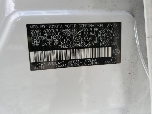 2023 LEXUS IS 350 F S - JTHGZ1B25P5069867