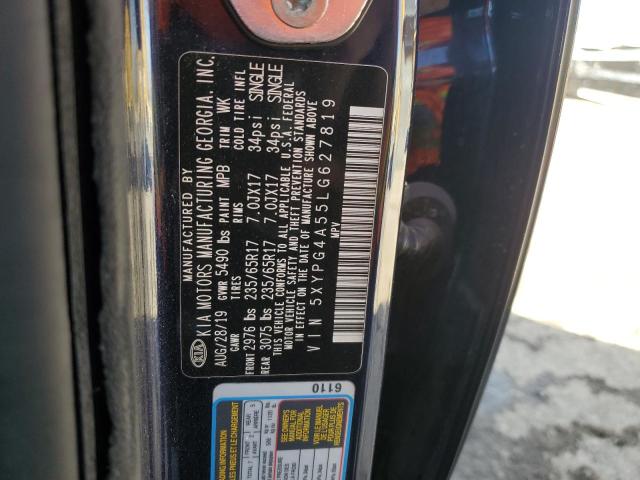 2020 KIA SORENTO S - 5XYPG4A55LG627819