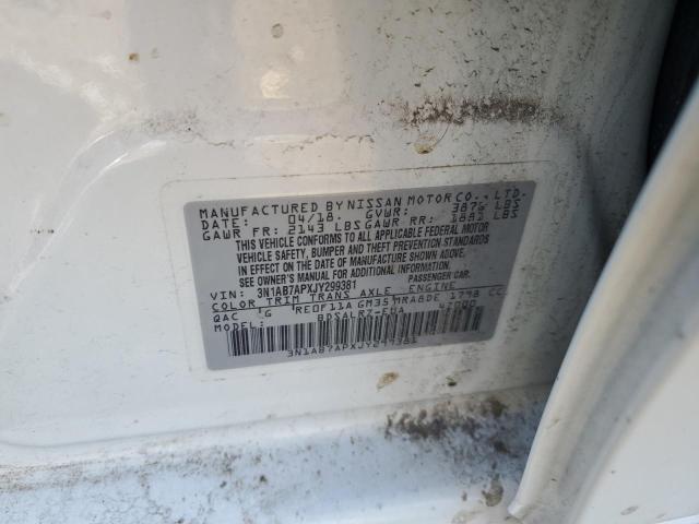 2018 NISSAN SENTRA S - 3N1AB7APXJY299381