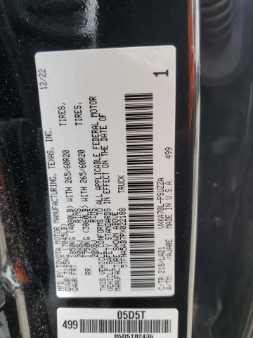 2023 TOYOTA TUNDRA CRE - 5TFNA5AB7PX022188