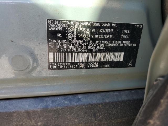 2020 TOYOTA RAV4 XLE - 2T3P1RFV1LC075942