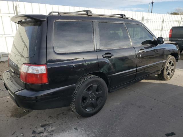 SUBARU FORESTER S 2001 black  gas JF1SF65661H715686 photo #4