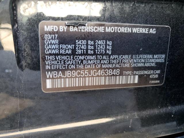 2018 BMW M550XI - WBAJB9C55JG463848