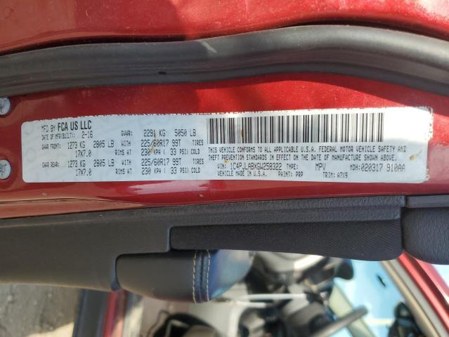 2016 JEEP CHEROKEE S 1C4PJLABXGW258322