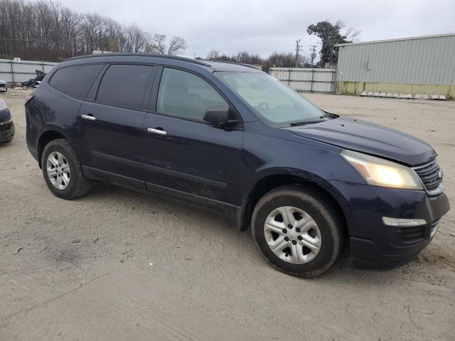 Vin: 1gnkrfkd2fj313823, lot: 46295245, chevrolet traverse ls 20154