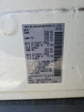 2017 NISSAN ROGUE S - 5N1AT2MT7HC737424