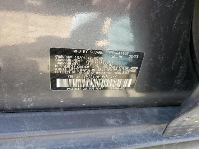 2023 SUBARU WRX LIMITE JF1VBAL66P9816373