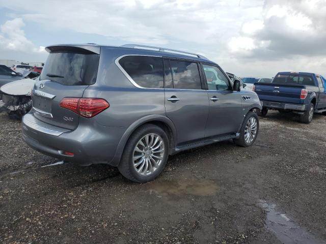 INFINITI QX80 BASE 2017 gray  gas JN8AZ2NF9H9646393 photo #4