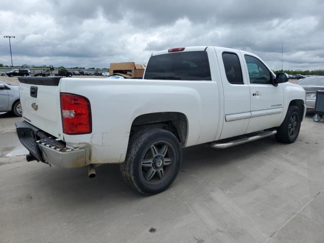 CHEVROLET SILVERADO 2009 white 4dr ext flexible fuel 1GCEC29049Z280252 photo #4
