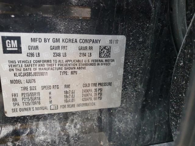 2018 BUICK ENCORE PRE - KL4CJASB5JB559011