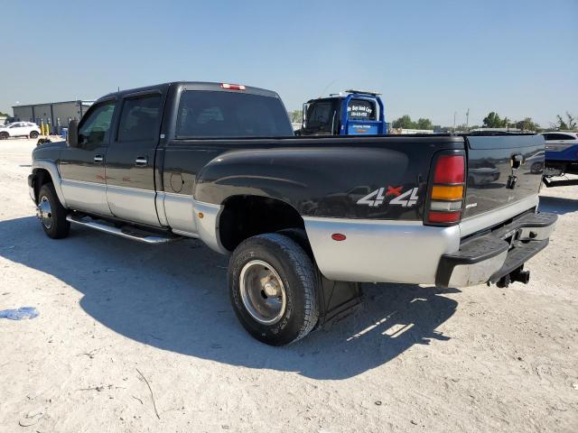 CHEVROLET SILVERADO 2004 black crew pic diesel 1GCJK33274F219540 photo #3