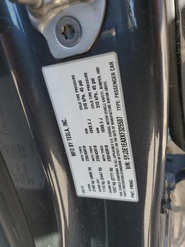 2019 TESLA MODEL 3 - 5YJ3E1EAXKF325507