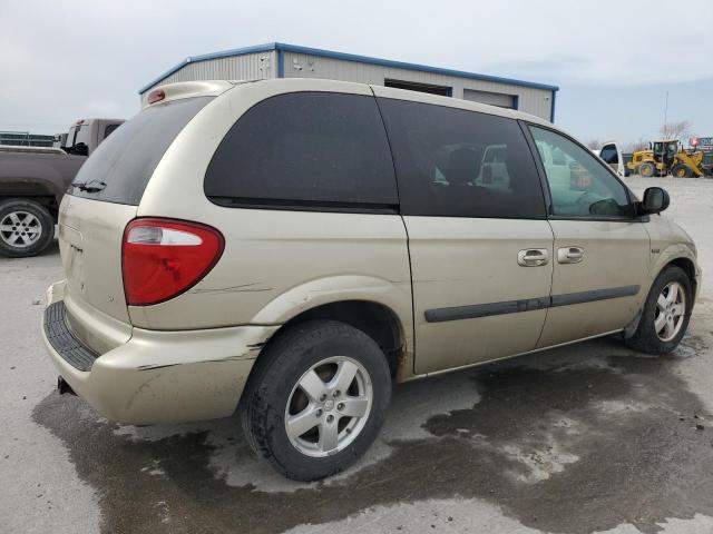 DODGE CARAVAN SX 2005 gold  gas 1D4GP45R25B311131 photo #4
