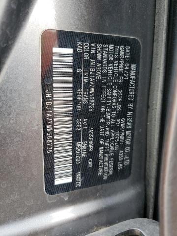 2021 NISSAN ROGUE SPOR - JN1BJ1AV7MW568726